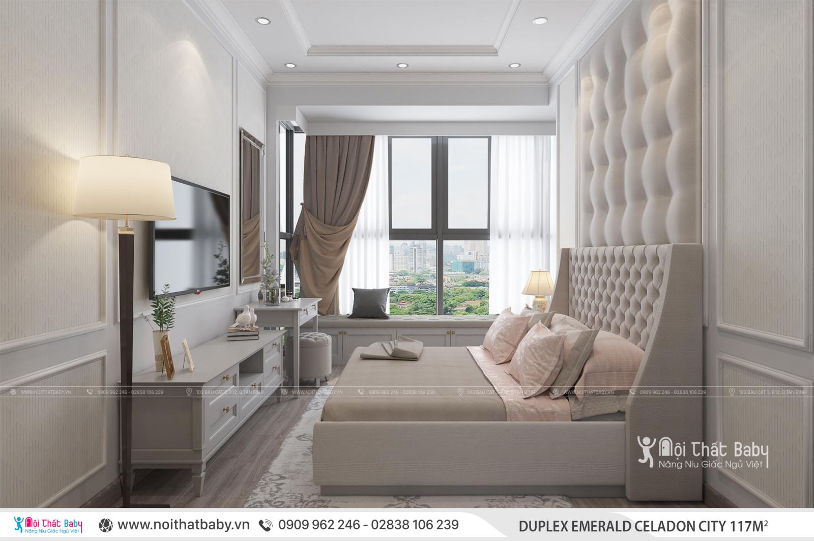 Tổng hợp các mẫu thiết kế nội thất Chung cư Emerald Celadon City